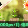 10000pv達成収益は？